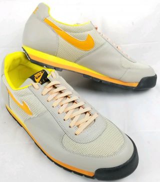 Rare Vintage Nike Lava Dome Trail Shoes 314922 082 Stone Grey/orange Size 12