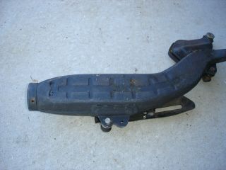 YAMAHA XT500 EXHAUST MUFFLER SILENCER OEM,  1977 - 1981,  VINTAGE 7