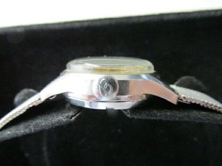 Rare Vintage 1970 ' s Breitling Solid Stainless Steel Automatic Women ' s Watch 24mm 4