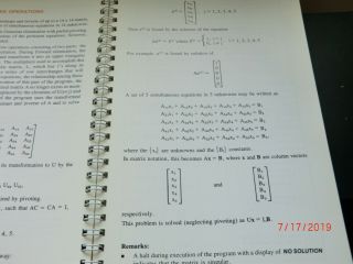 VINTAGE Math/Stat Module for HP - 41C/CV/CX with Manuals 4