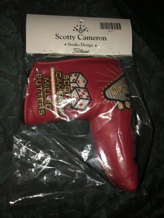 EXTREMELY RARE Scotty Cameron “2009 LENA LAS VEGAS” Putter Headcover. 2