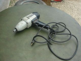 Vintage Ingersoll Rand WS550 1/2 Impact Wrench Powerful USA Made 7