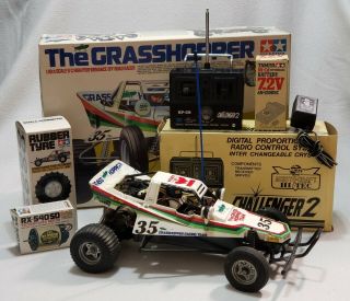 Tamiya Grasshopper Vintage R/c Kit - 5843 - 1984 - W/ -