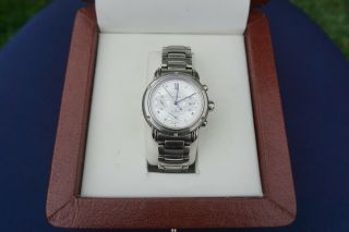 Rare Gevril Greenwich Automatic Chronograph First Generation K0111/1 51 Jewels