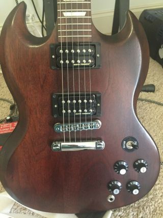 Gibson SG 70 ' s Tribute 2013 Vintage Sunburst W/Gig Bag.  USA 5