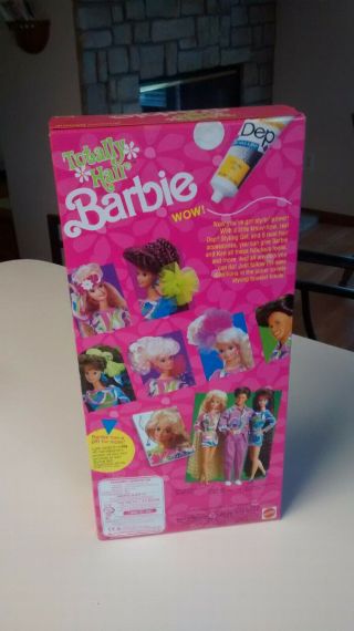 Vintage Totally Hair Brunette Barbie by Mattel,  1991 2