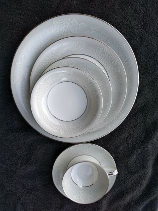 12 Place Settings,  Vintage Noritake China Set Sabrina