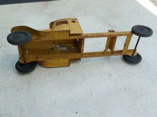 Vintage 1932 Structo Yellow Dump Truck Project 4