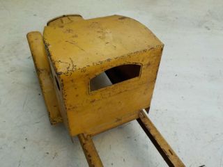 Vintage 1932 Structo Yellow Dump Truck Project 6