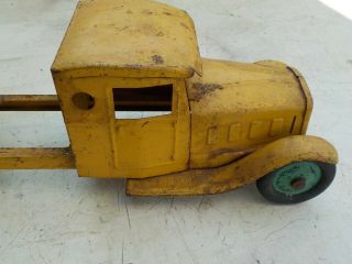 Vintage 1932 Structo Yellow Dump Truck Project 8