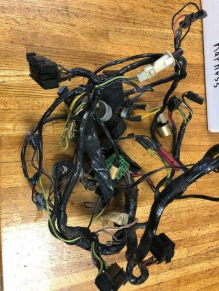 1971 Ford Mustang Mach 1 Non Tach W 3 Gauge Panel Under Dash Wiring Harness Rare