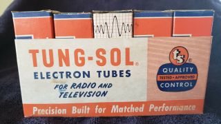 5 vintage RCA and Tung - Sol grey glass 6V6gt tubes - - 6v6 2