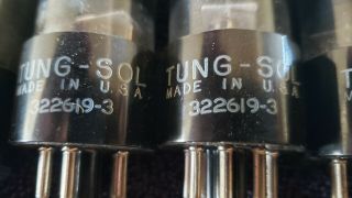 5 vintage RCA and Tung - Sol grey glass 6V6gt tubes - - 6v6 6