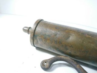 Antique Vtg Brass Steam Whistle 3 Three Chime 12
