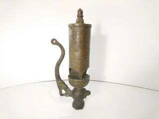 Antique Vtg Brass Steam Whistle 3 Three Chime