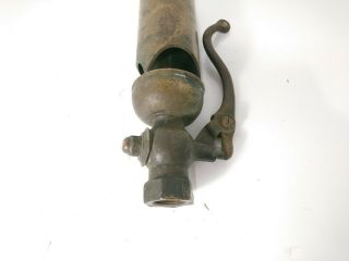 Antique Vtg Brass Steam Whistle 3 Three Chime 8