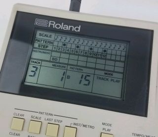 Vintage Roland TR - 505 Rhythm Composer Drum Machine with Power Supply 2
