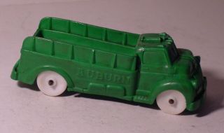 Auburn Rubber Stake Truck Toy Vintage Vinyl Plastic 1940 