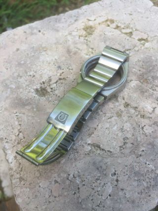 Vintage omega speedmaster chronograph wristwatch case and bracelet 3