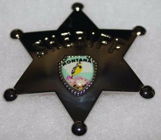 Montana Toy Sheriff Badge