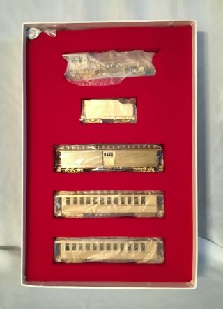 Durango Express Westside Models Hon3 Set Of Five Brass Train Vintage Japan