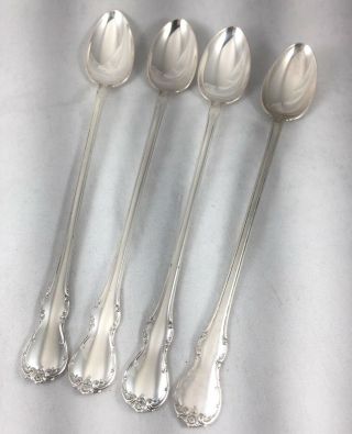 French Provincial By Towle Sterling Group Of 4 Ice Tea Spoons