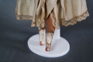 Antique Grodnertal peg wooden Doll 6 1/4 