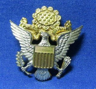 Pre - Wwii Sterling Army Officer Home Front Sweetheart Pin By H.  J.