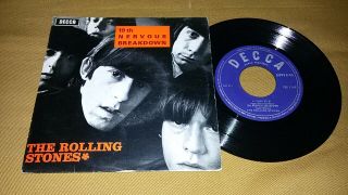 The Rolling Stones - 19th Nervous Breakdown,  3 7/45 Ep Portugal Ps 1966 Rare Uniq