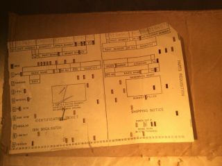 Vintage IBM Solid Logic Modules On Mounting Panel Appears To Be 11