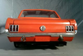 Vtg 1966 Ford Mustang GT AMF Wen - Mac poppy red orange salesman dealership 5