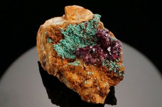 VERY RARE Crystalline Turquoise & Cuprite BISBEE,  ARIZONA 11