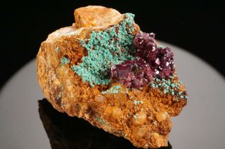 Very Rare Crystalline Turquoise & Cuprite Bisbee,  Arizona