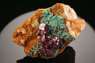 VERY RARE Crystalline Turquoise & Cuprite BISBEE,  ARIZONA 2