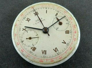 Vintage Arsa VALJOUX 22 Chronograph Movement & Dial 3