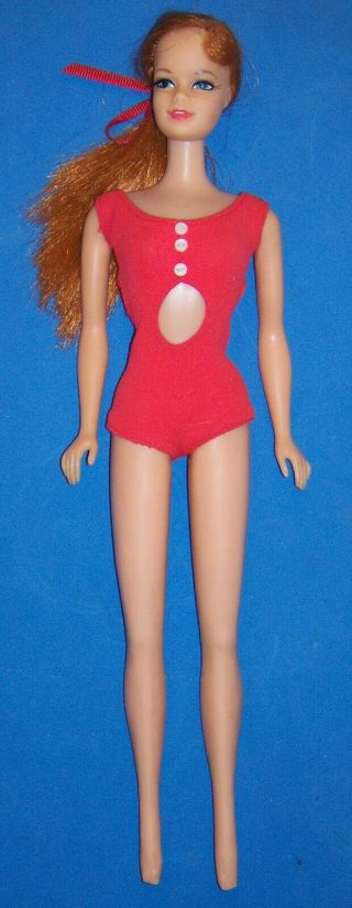 Vintage Stacey Doll Twist & Turn Tnt 1165 Red Titian Hair Bl 1967 Stacie Barbie