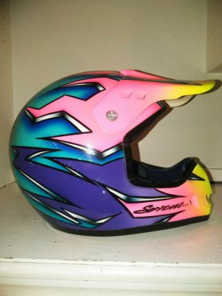 Vintage Shoei Motocross Helmet 2