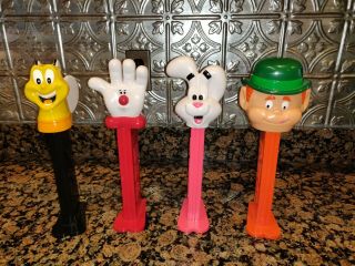 Rare General Mills Set 12 " Lucky Charms Tall Giant Pez Only 900 Made Dispenser