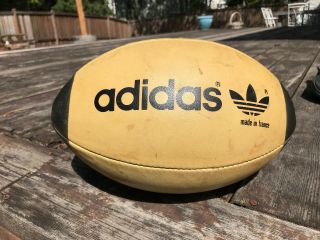 Vintage 1970s Adidas Lions British France Rugby Ball Balloon Rare