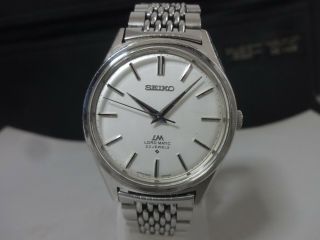 Vintage 1973 Seiko Automatic Watch [lm,  Lord Matic] 23j 5601 - 9000 Band