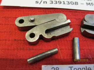 Winchester Model 1873 Matched Toggles & Pins from a 32 WCF rifle c1890 2