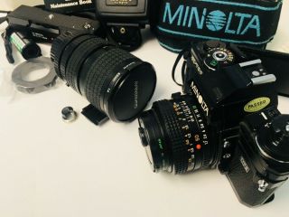 Minolta X - 700 Lense Parts Flash Accessory Vintage Japan Camera