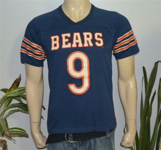 Rare 1980s Jim Mcmahon / Chicago Bears Vintage Football Jersey T - Shirt (m) Nfl