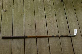 Antique Vintage Hickory Wood Shaft Spalding Bobby Jones Calamity Jane Putter 10