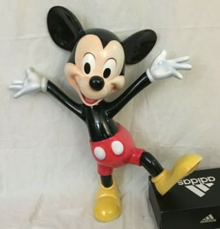 1990s Disney Store Mickey Mouse Store Display Figure Statue Fiberglass Prop Rare