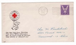 Unlisted 1945 Melba Meyer H/p " You Too Can Play Sampson " Ww Ii Patriotic Cover