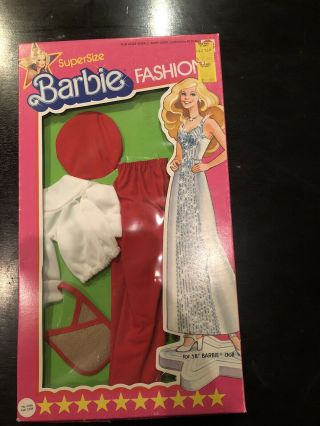 Vintage 1977 Pants For Town Outfit For 18” Supersize Doll Barbie Fashions