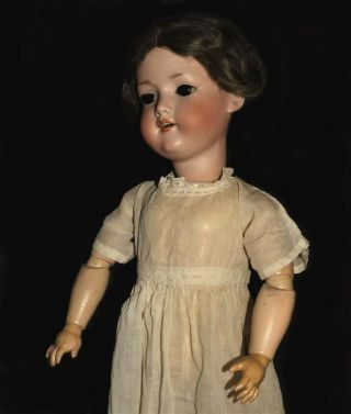 Antique Armand Marseille Bisque Head Composition Body Bjd Am 590 Lovely 23 " Doll