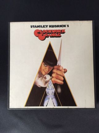 Vintage Rare Clockwork Orange Stanley Kubrick’s Soundtrack Reel To Reel Tape