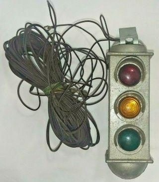 Vintage Life Saver Traffic Signal By Stadco For Auto,  Motorcycle,  Hot Or Rat Rod